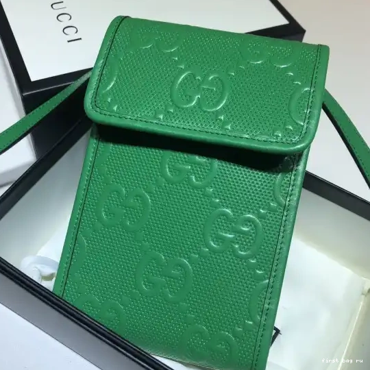 First bag ru bag mini GG embossed GUCCI 0611